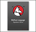 Wolfram Language Spoken Here Poster
